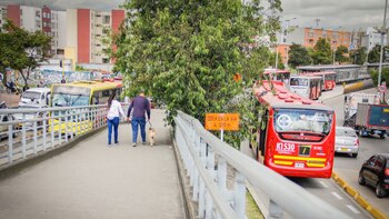 Talarán árboles para la ampliación de una estación de TransMilenio en la avenida Suba