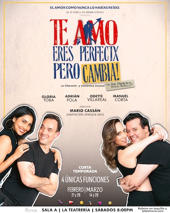 Te amo, eres perfectx pero
