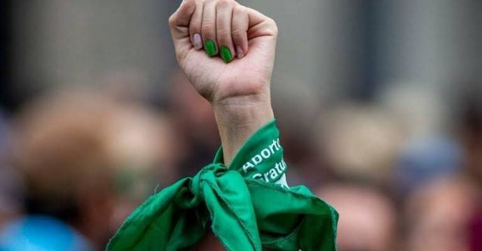 La marea verde lucha por que se garanticen los derechos sexuales y reproductivos de las mujeres