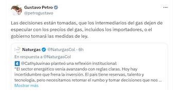 Gustavo Petro, presidente de Colombia,