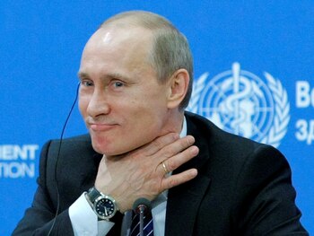 Putin se toma el cuello