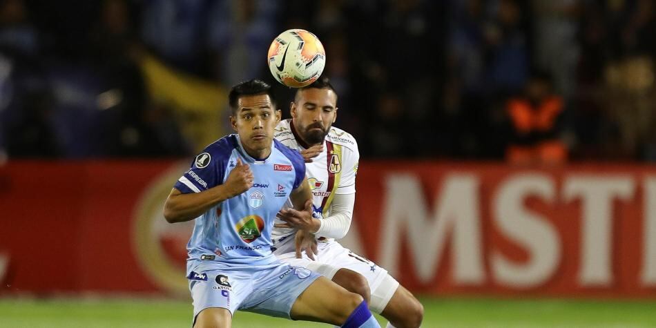 Macará jugó y perdió con Deportes Tolima en la fase previa de la Copa Libertadores 2020 - crédito EFE