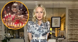 Madonna compartió una selfie sin maquillaje mientras celebra Janucá con su novio Akeem Morris