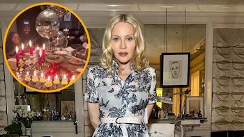 Madonna compartió una selfie sin