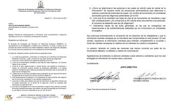 Con este derecho de petición,