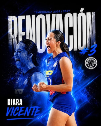 Kiara Vicente seguirá bajo las órdenes de Natalia Málaga en Deportivo Géminis.