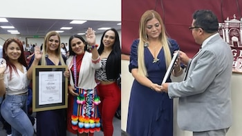 Ruth Karina hace aclaración tras ser condecorada por el Congreso: “Tengo una carrera limpia de 28 años en los escenarios”