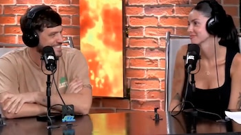 Reaparecieron el periodista y la hincha de Boca que matchearon en la Bombonera