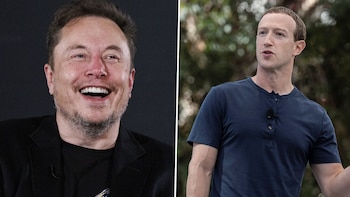 Elon Musk y Mark Zuckerberg