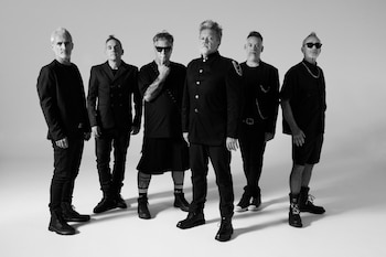 La banda presentará su más reciente placa 'Inmortal' en Colombia, con un show de 28 canciones en el Lourdes Music Hall de Bogotá este 5 de junio - crédito cortesía Sony Music
