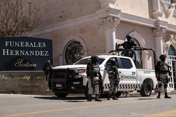 ZACATECAS, ZACATECAS, 25FEBRERO2026.- Elementos de