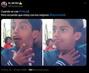 Reportan caída en la red