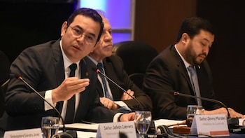 Jimmy Morales, presidente de Guatemala