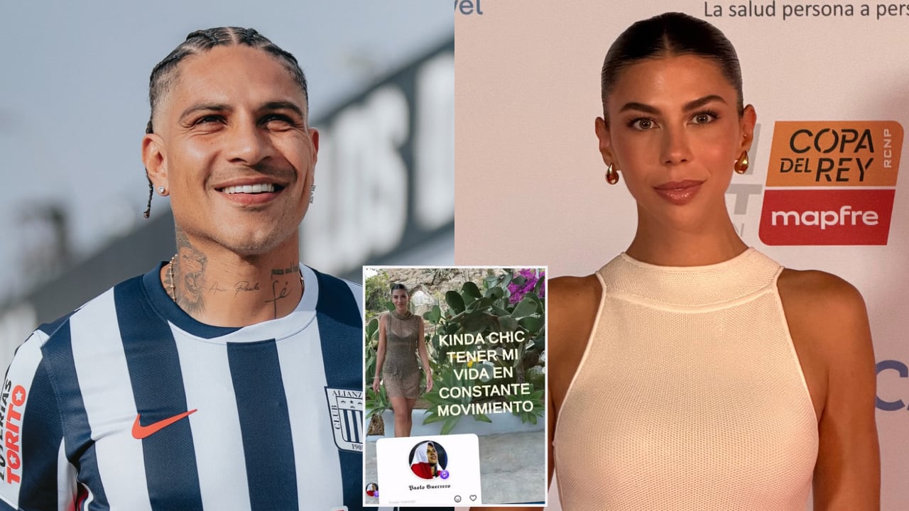 Paolo Guerrero reposteó en Instagram una publicación de Alondra García Miró y el gesto desató comentarios en redes sociales.
