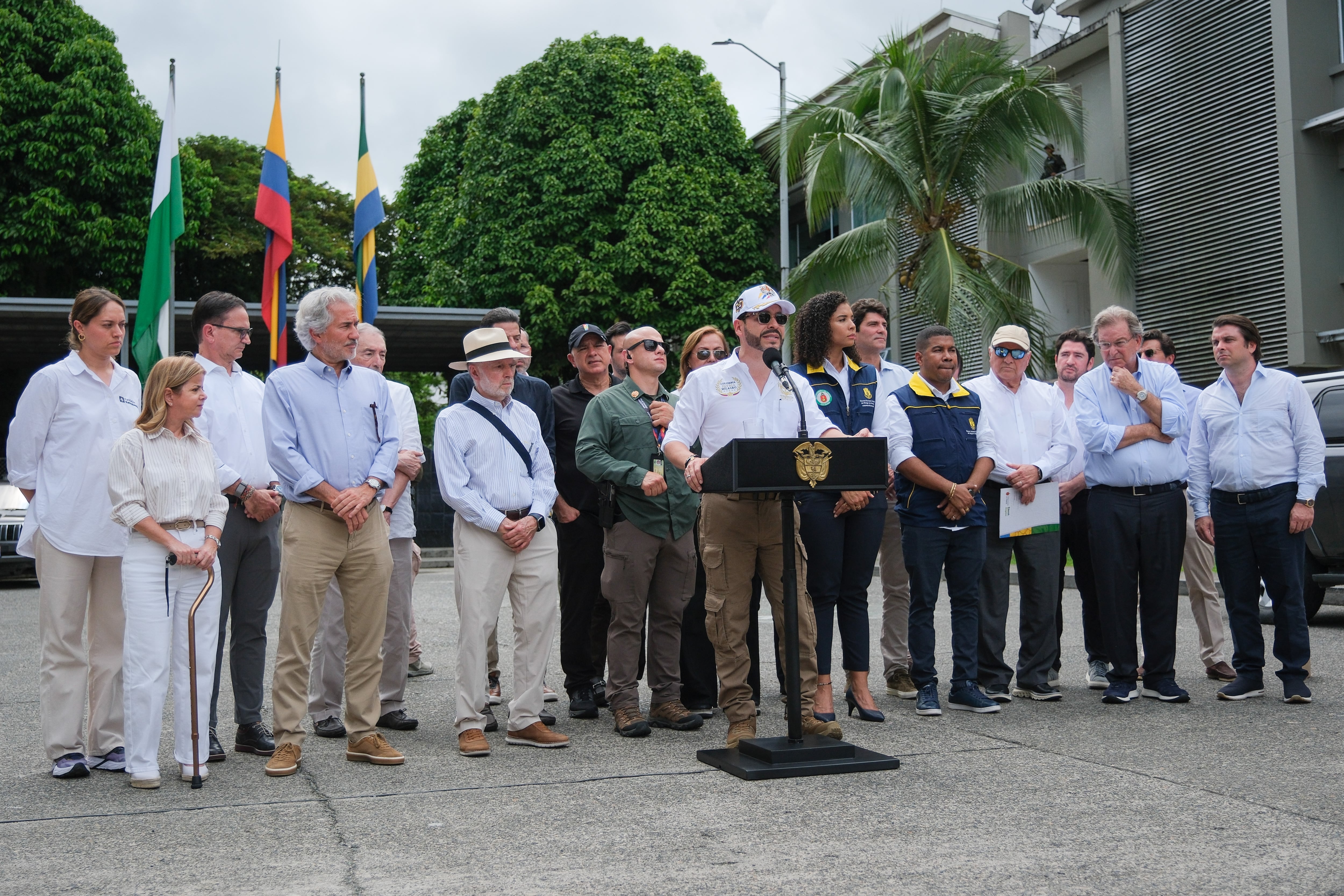 La cumbre empresarial reunió a algunos de los principales grupos económicos del país, entre ellos Valorem, Grupo Aval, Grupo Gilinski, Nubank, Bancolombia, Olímpica, Colombina, Tecnoglass y Grupo Bolívar - crédito Ovidio González/Presidencia