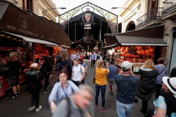 Mercado de La Boquería, en