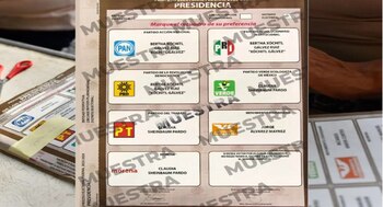 Boleta electoral 2024 (Cuartoscuro)