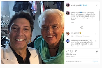 El mensaje de Sergio Gonal