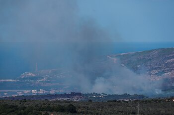 Hezbollah lanzó más de cien
