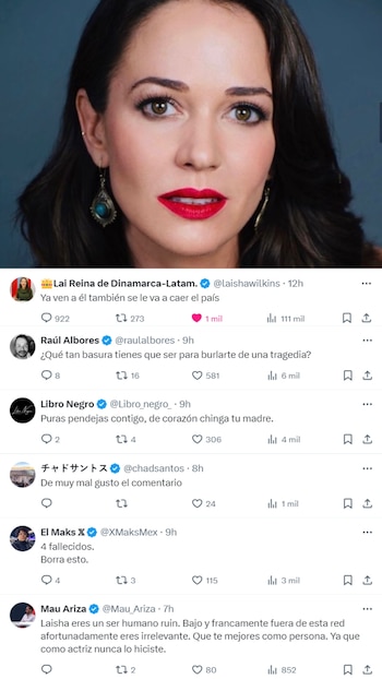 Laisha Wilkins fue blanco de