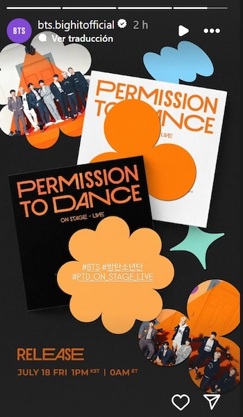 La agrupación surcoreana anunció el