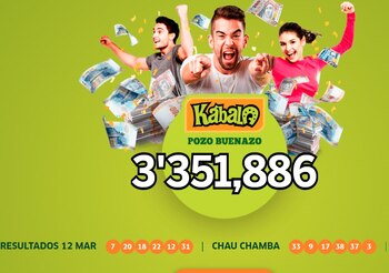 Ganadores de Kábala del martes
