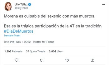 La senadora del PAN, Lilly