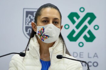 La jefa de Gobierno, Claudia