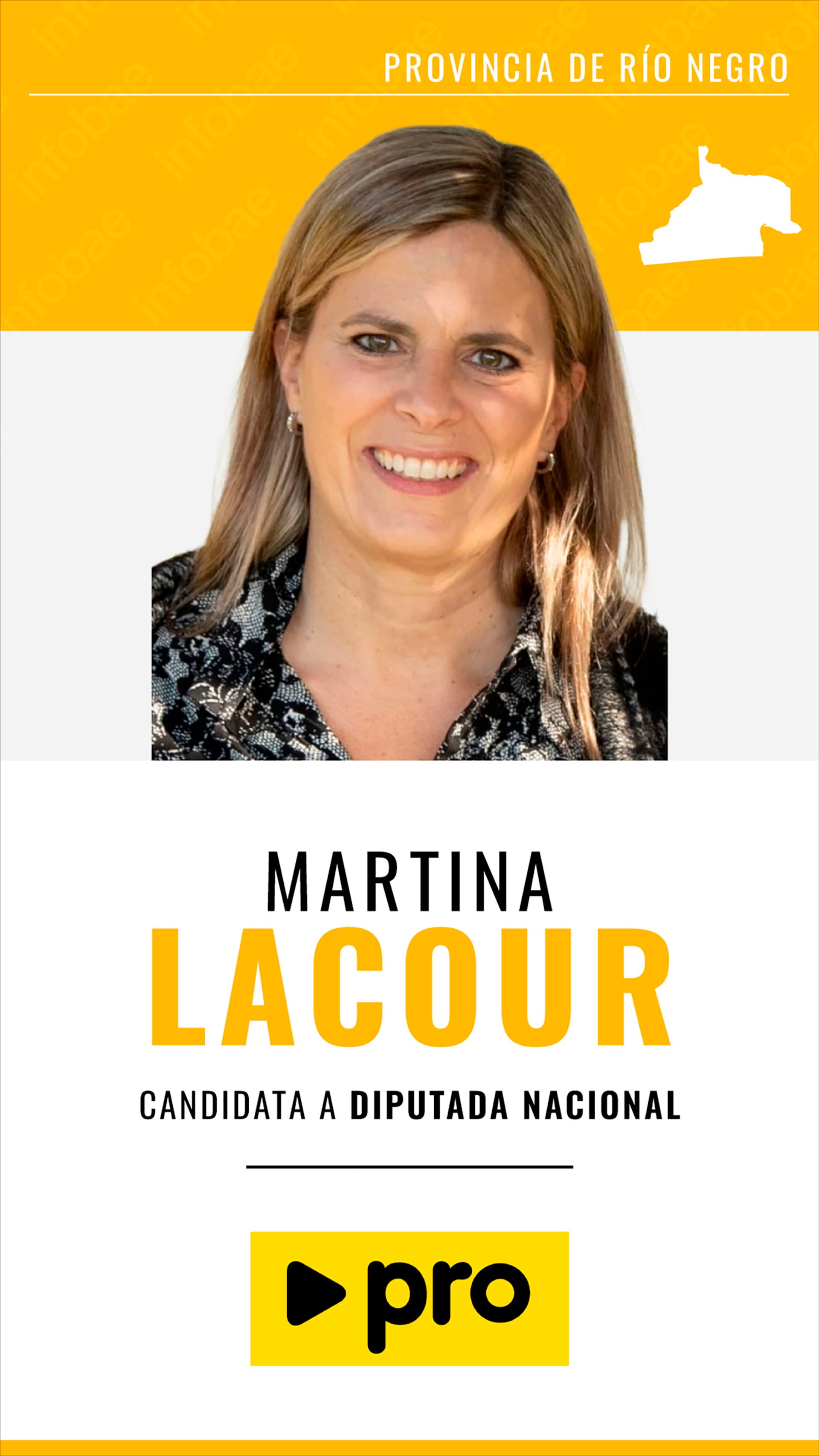 Martina Lacour fue candidata a diputada nacional por el PRO