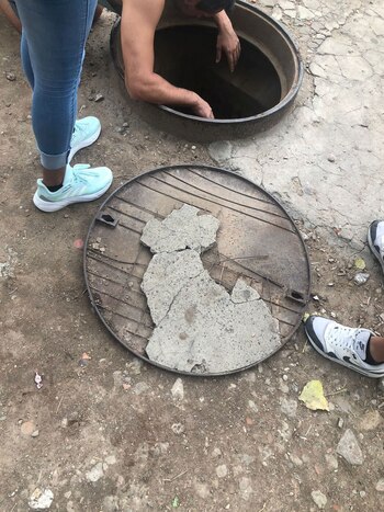 El accidente ocurrió la mañana