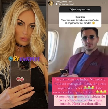 Sara Uribe habló si se