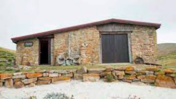 El sitio del “refugio Barnard”