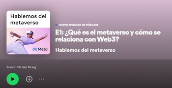 Hablemos del metaverso es el