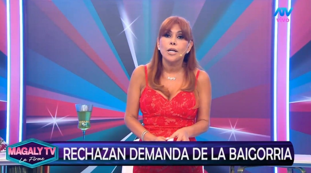 Magaly Medina celebra decisión judicial y resalta defensa de la libertad de expresión: “Una lección de ética profesional”. Captura: Magaly TV La Firme.