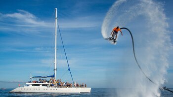 El Flyboard se puede realizar