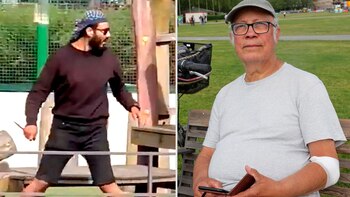 Una de las víctimas del