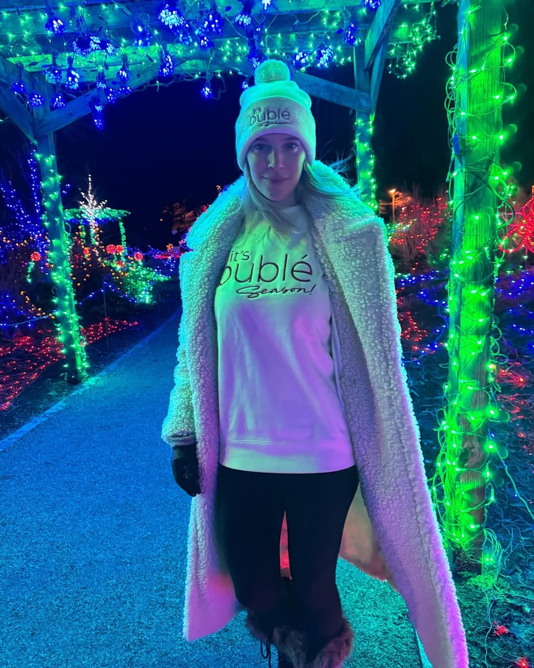 Otra de las imágenes compartidas por Luisana Lopilato