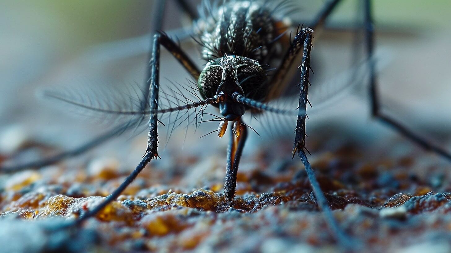 Mosquito Aedes albifasciatus(Imagen Ilustrativa Infobae)