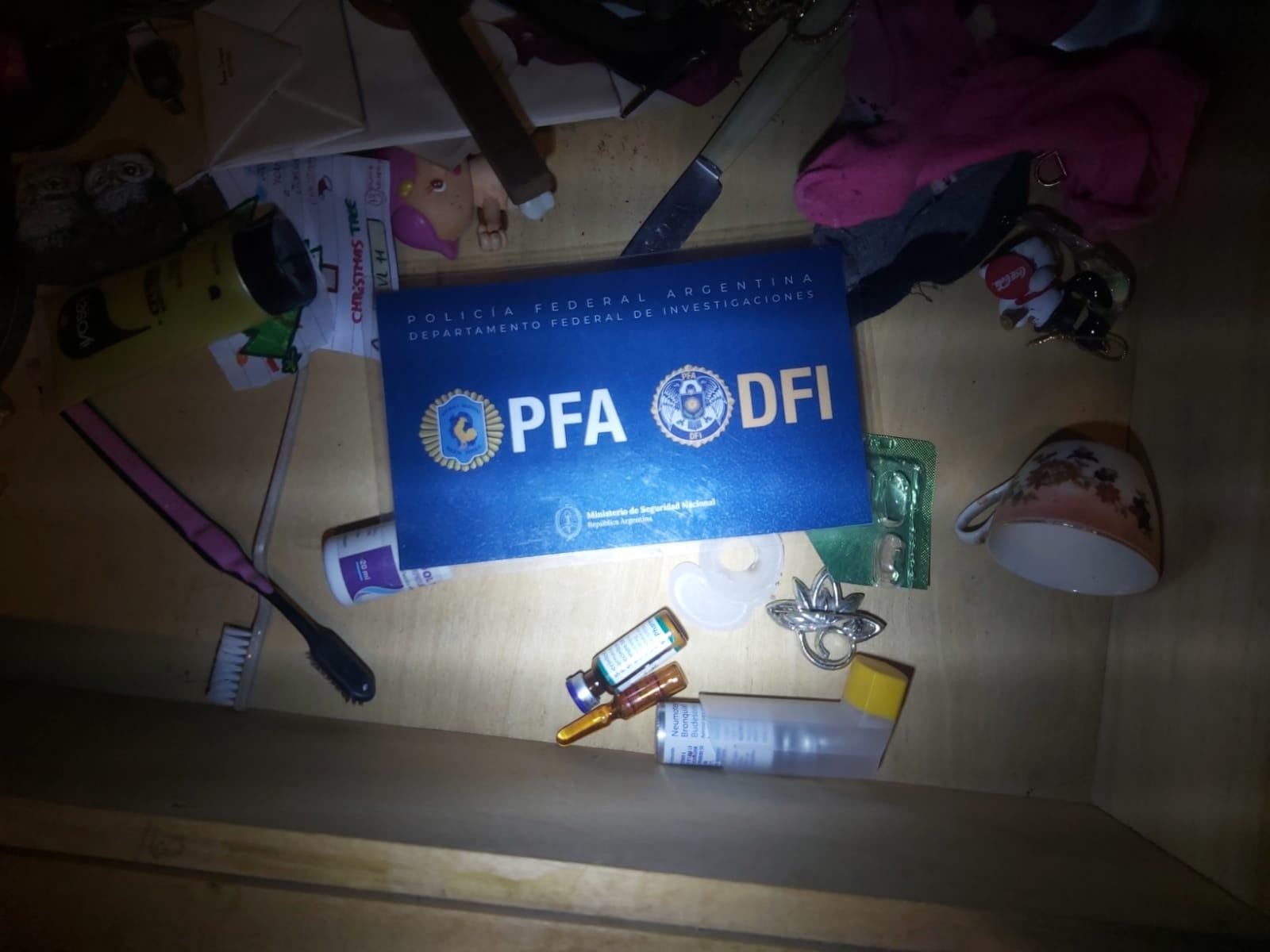 El allanamiento se realizó este lunes en Castelar tras la denuncia del director del Hospital de Vicente López