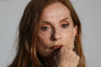 Durante la presentación de "La femme la plus riche du monde" en Cannes, en mayo de 2025. REUTERS/Sarah Meyssonnier