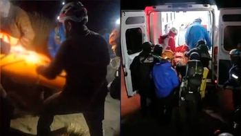 La mujer fue hallada por