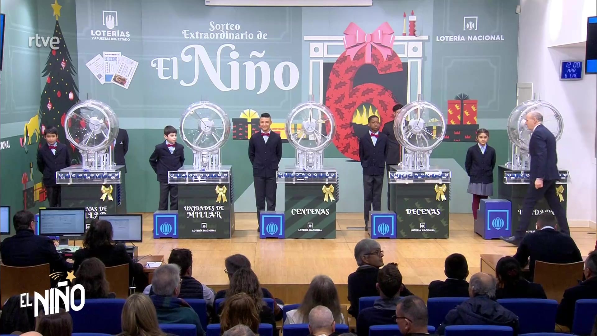 Sorteo de la Lotería del Niño de 2026 (RTVE)