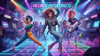 Cómo se verían Las Guerreras K-pop en los años 80