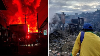 Voraz incendio en el centro de Quibdó, Chocó, consumió más de 30 viviendas: una abuela y su nieto de 6 años murieron