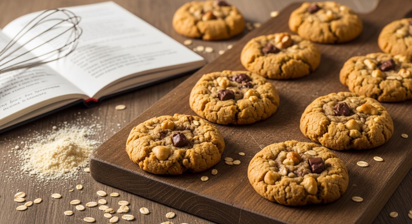 Las galletas proteicas se han vuelto un snack popular para desayunos, meriendas o colaciones por su fácil transporte y la posibilidad de controlar porciones. - (Imagen Ilustrativa Infobae)