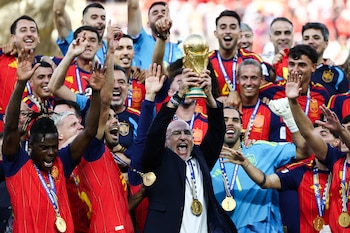 Final Copa Mundial de la FIFA 2026 – Argentina Vs España - Festejos España jugadores