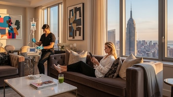 Vitaminas intravenosas en el hogar: la nueva obsesión de quienes buscan bienestar y exclusividad en Nueva York