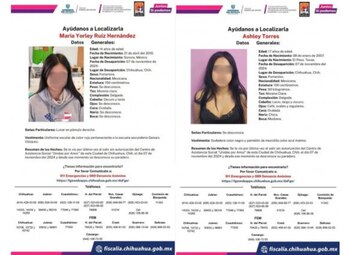 Ashley Torres y María Yorley