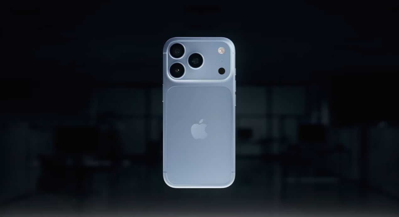 El iPhone 18 Pro incorpora el chip A20 Pro, una cámara principal de 48 megapíxeles y una autonomía de hasta 45 horas en la versión Max, con funciones de inteligencia artificial integradas - crédito Apple