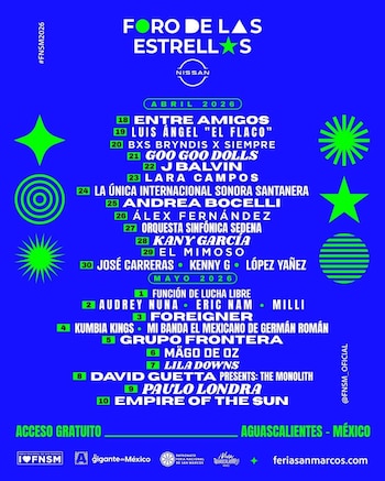 Cartel compelto de la feria